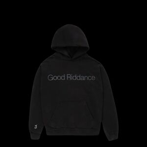 Good Riddance Black Graphic Hoodie